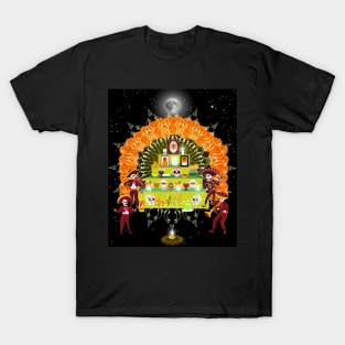 Day of the dead celebration with techila T-Shirt